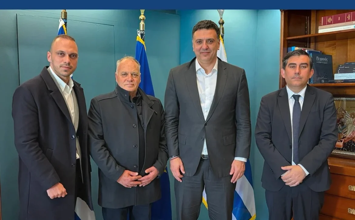Σημαντική συνάντηση εργασίας πραγματοποιήθηκε την Τετάρτη 11 Μαρτίου στο Υπουργείο Ναυτιλίας και Νησιωτικής Πολιτικής, με αντικείμενο την προώθηση της ακτοπλοϊκής σύνδεσης Θεσσαλονίκης – Βορείων Σποράδων