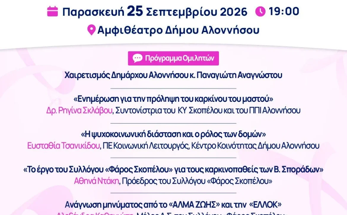 Μιλάμε για την πρόληψη